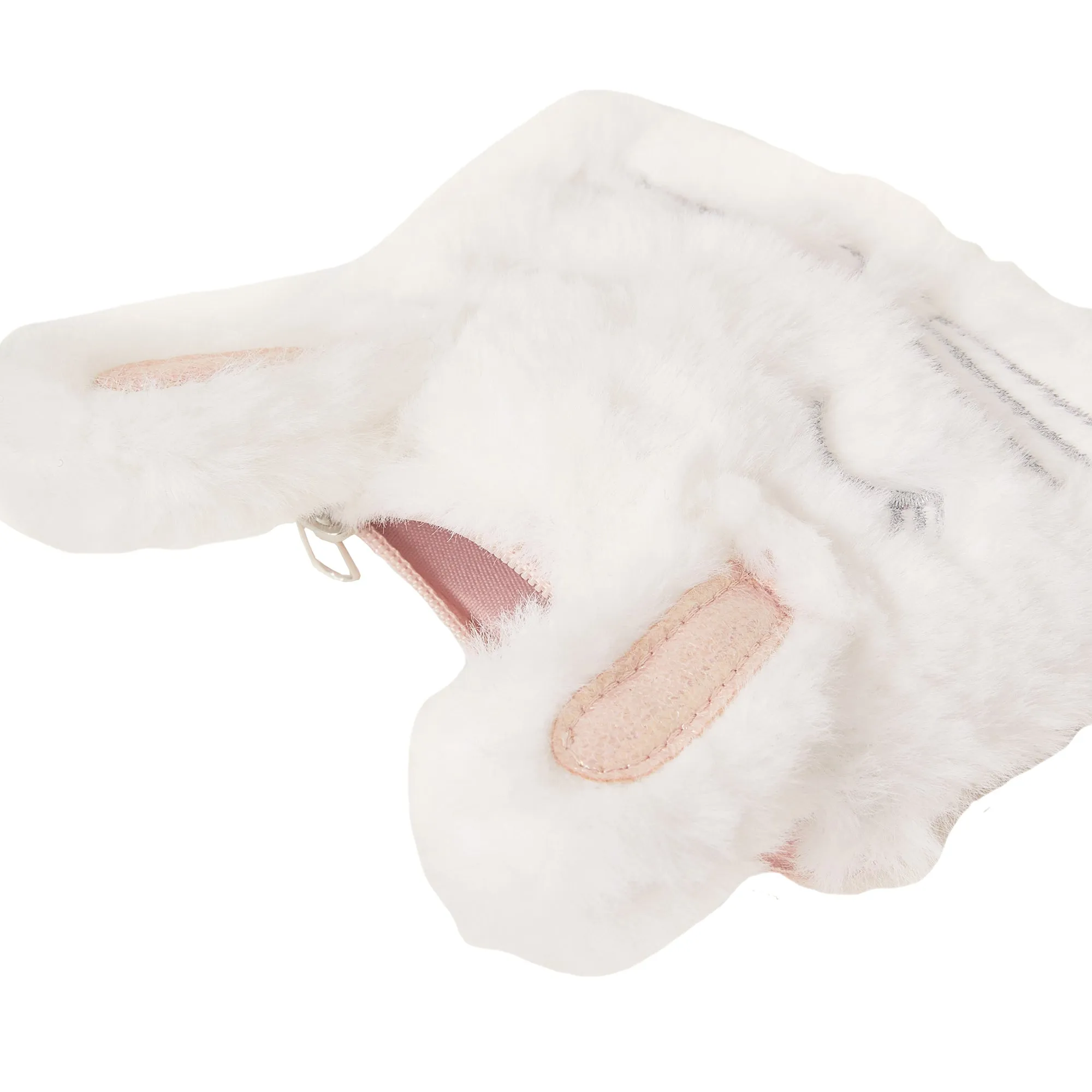 Accessorize London Girl's Fluffy Bunny Purse