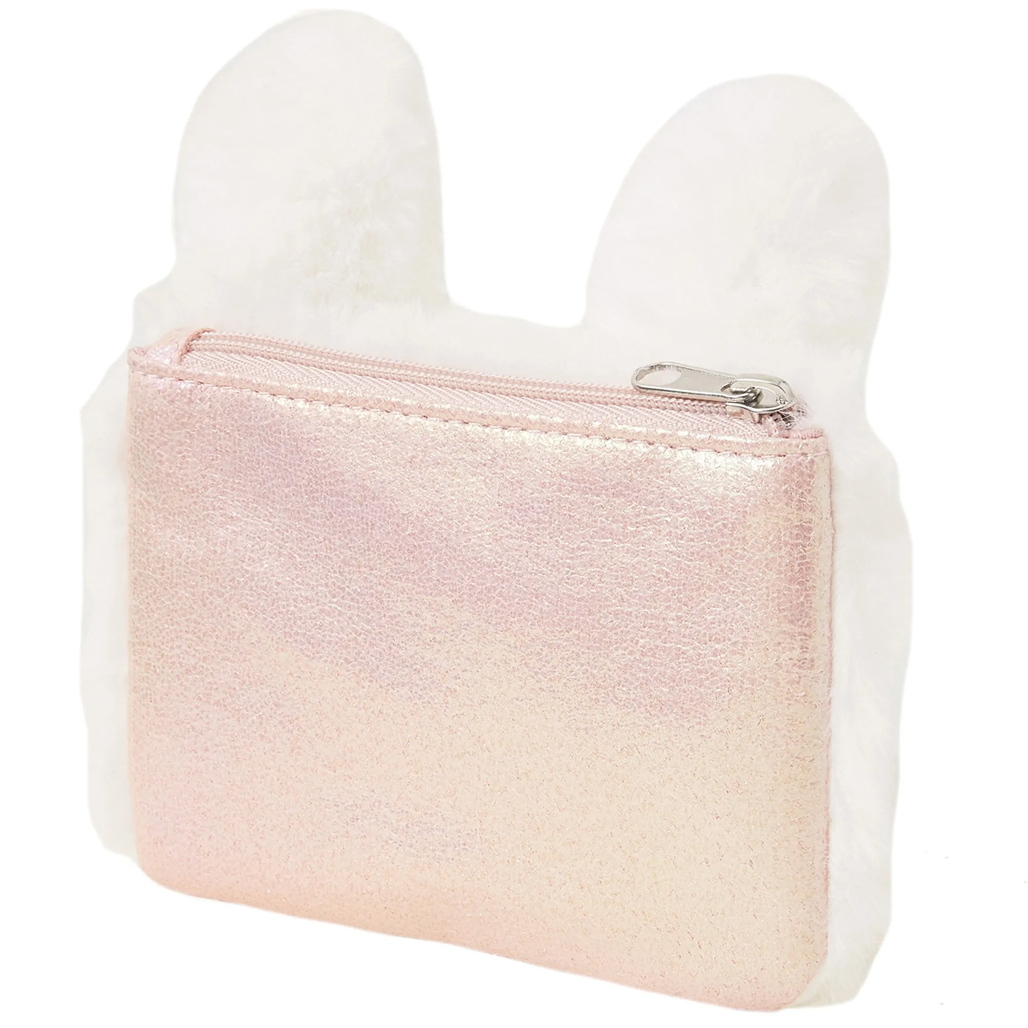 Accessorize London Girl's Fluffy Bunny Purse