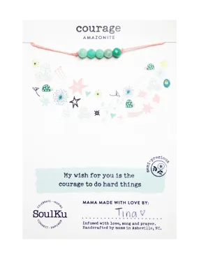 Amazonite Little Wishes KIDS Necklace for Courage