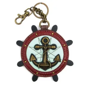 Anchor Key FOB / Coin Purse