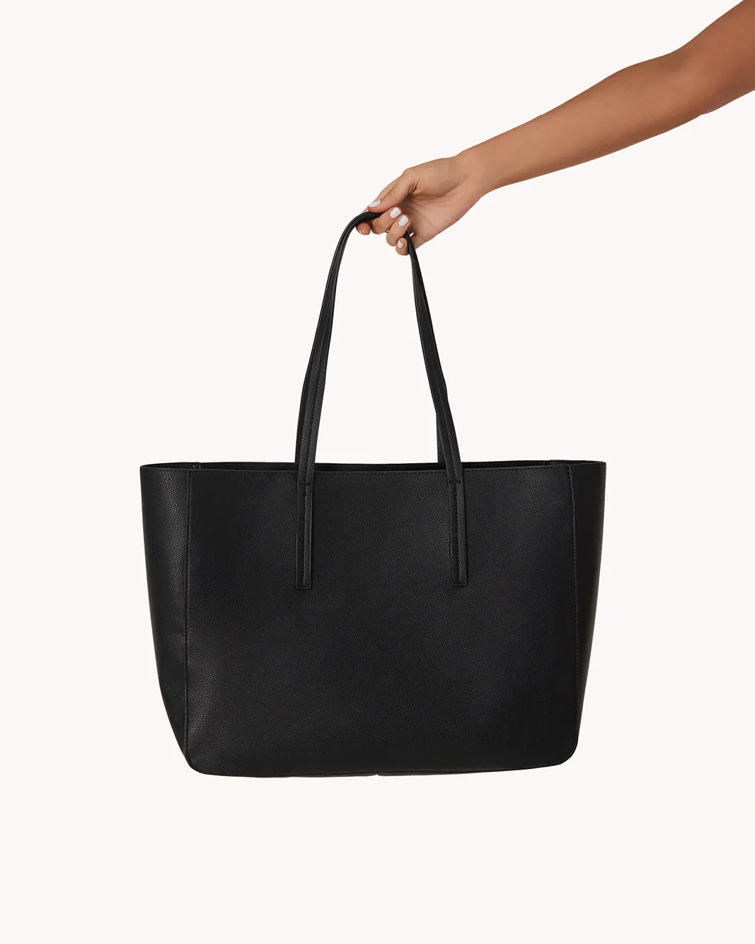 AURORA TOTE BAG - BLACK