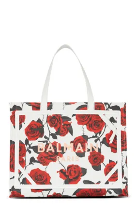 B-Army Shopper Medium Tote Bag - Blanc Rouge