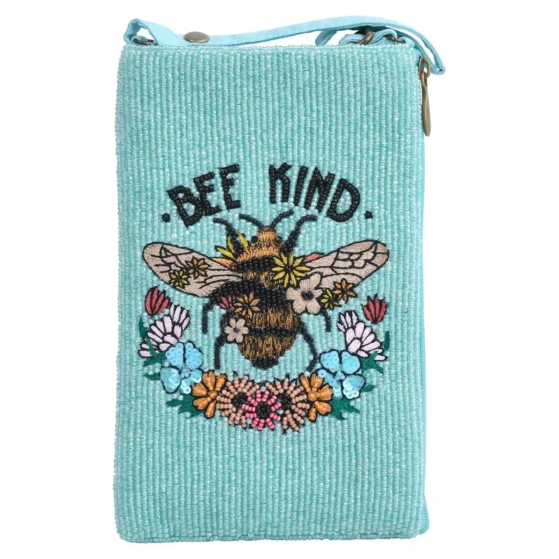 Bee Kind Beaded Crossbody