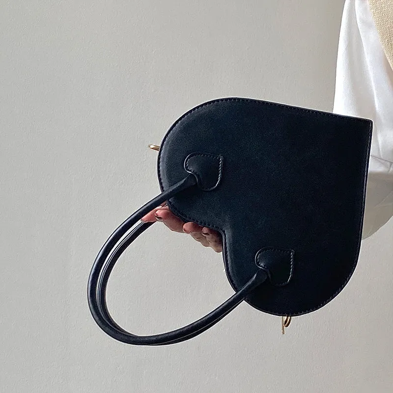 Black Heart Purse