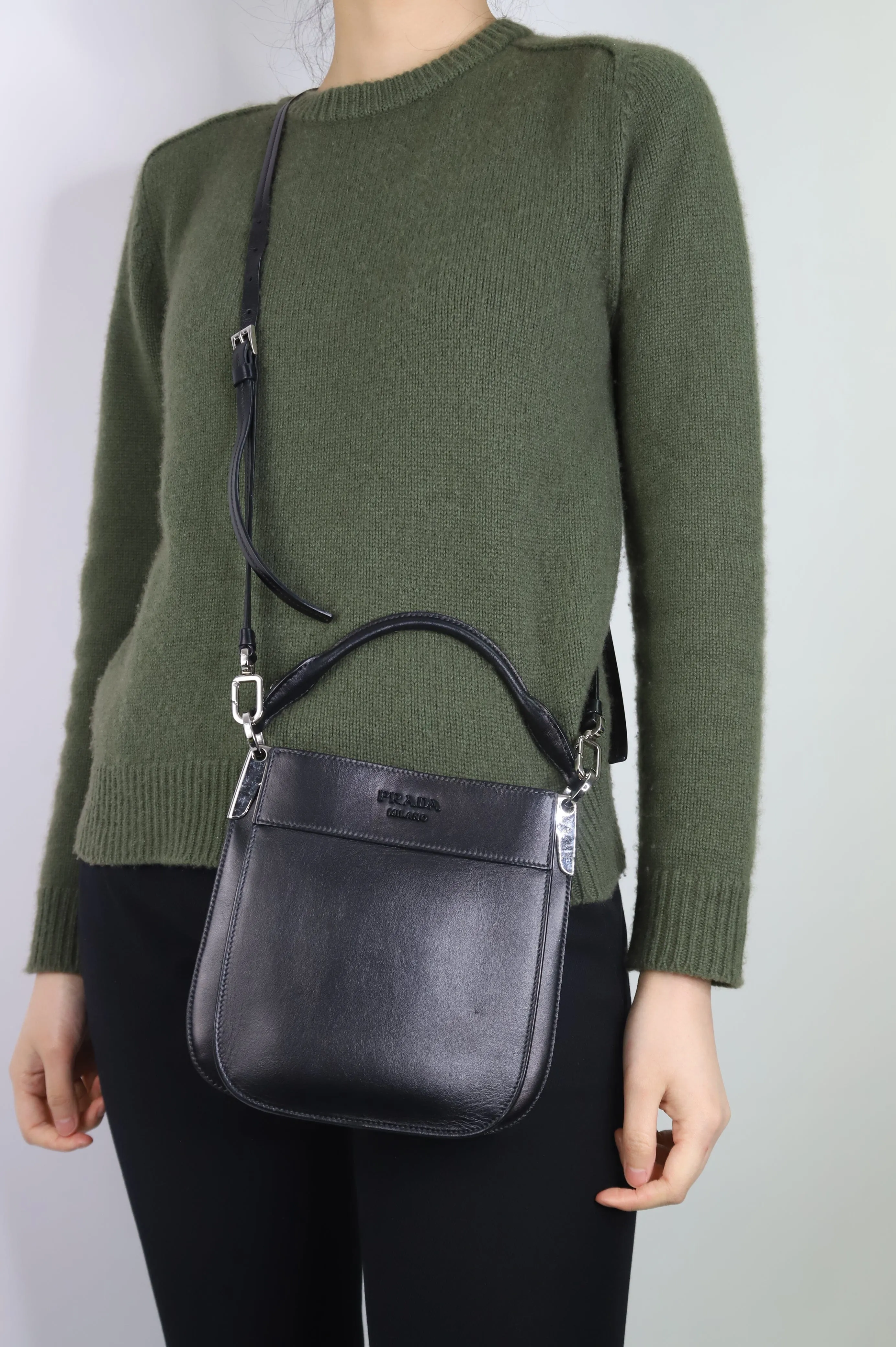 Black Margit 2way shoulder bag