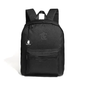 Black Nylon Backpack