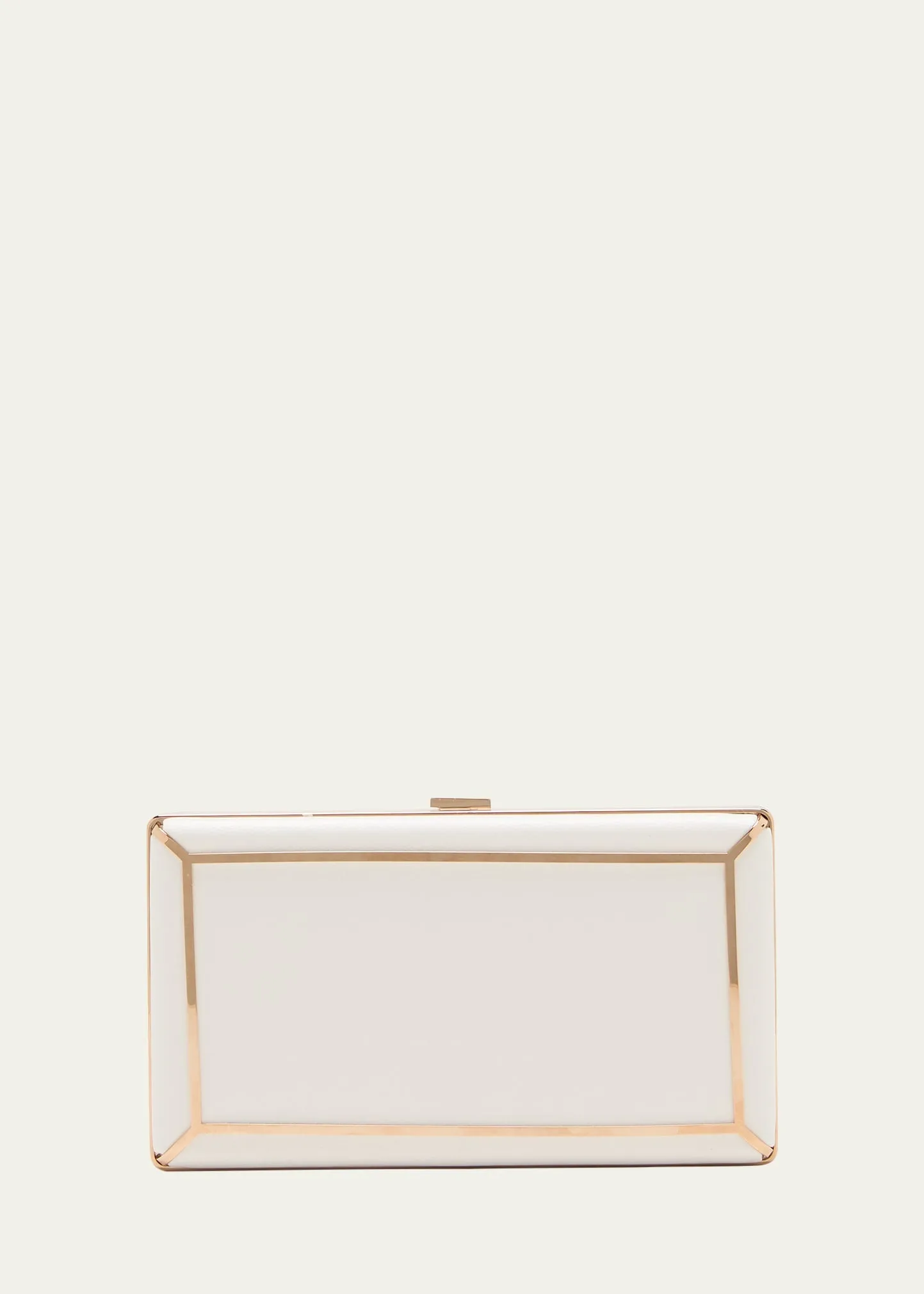 Callas Printed Leather Clutch Bag