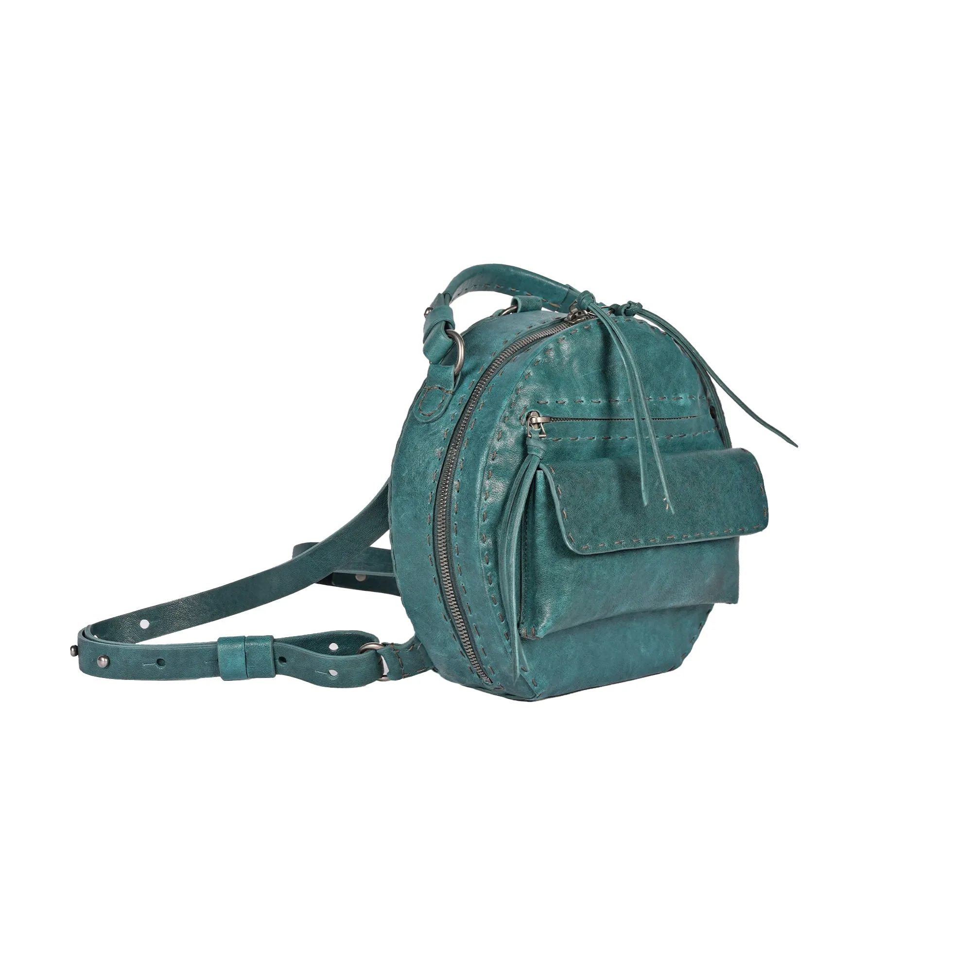 Cappelliera Pocket Backpack Old Iron Teal