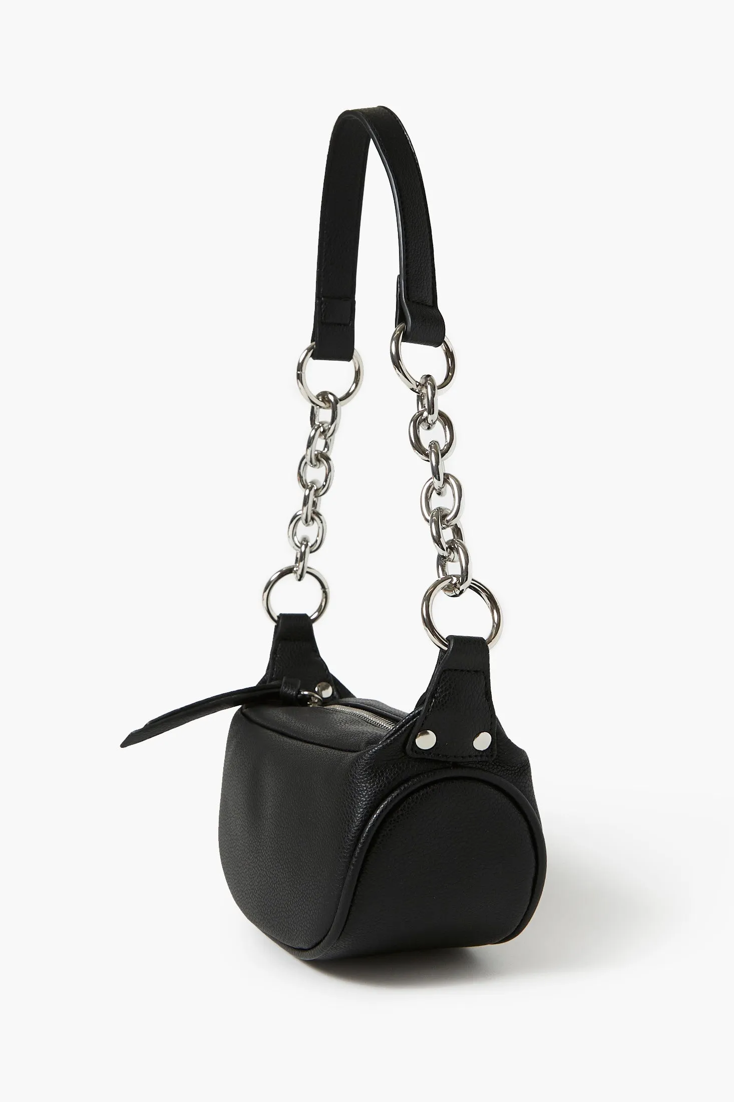 Chain Shoulder Baguette Bag