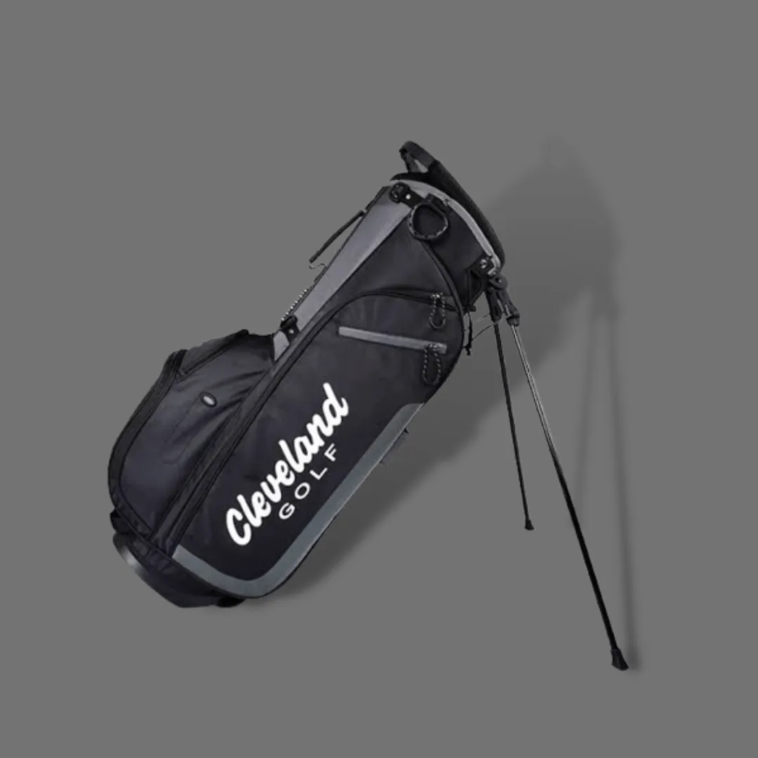 Cleveland SMU Stand Bag Black-Grey