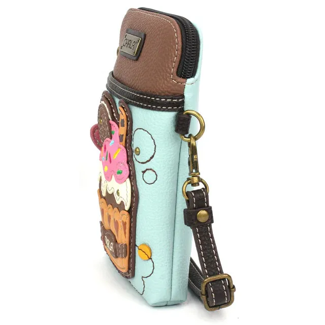 Cupcake Cell Phone Crossbody