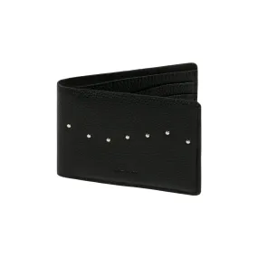 Dime Studded Bifold Wallet - Black