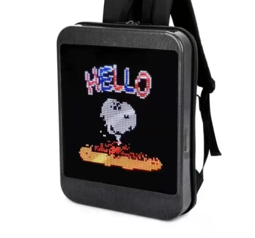 Display Backpack LED Music LCD