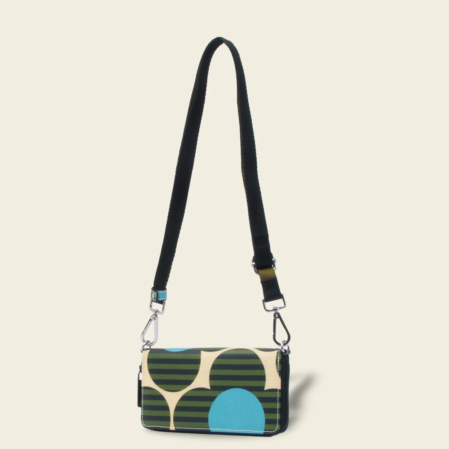 Forget Me Not Crossbody - Stripe Flower