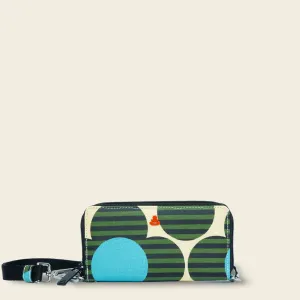 Forget Me Not Crossbody - Stripe Flower