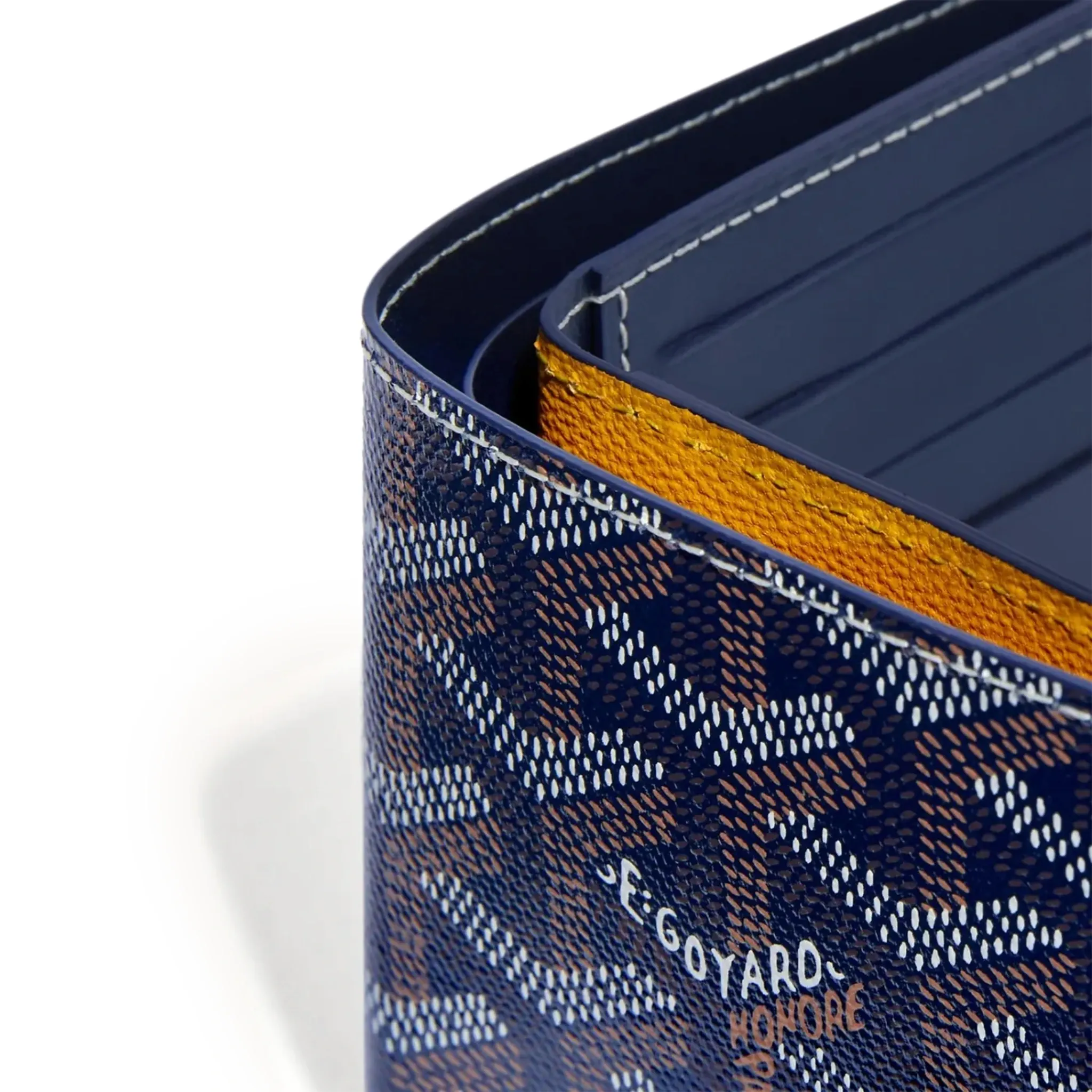 Goyard Victoire Navy Blue Wallet