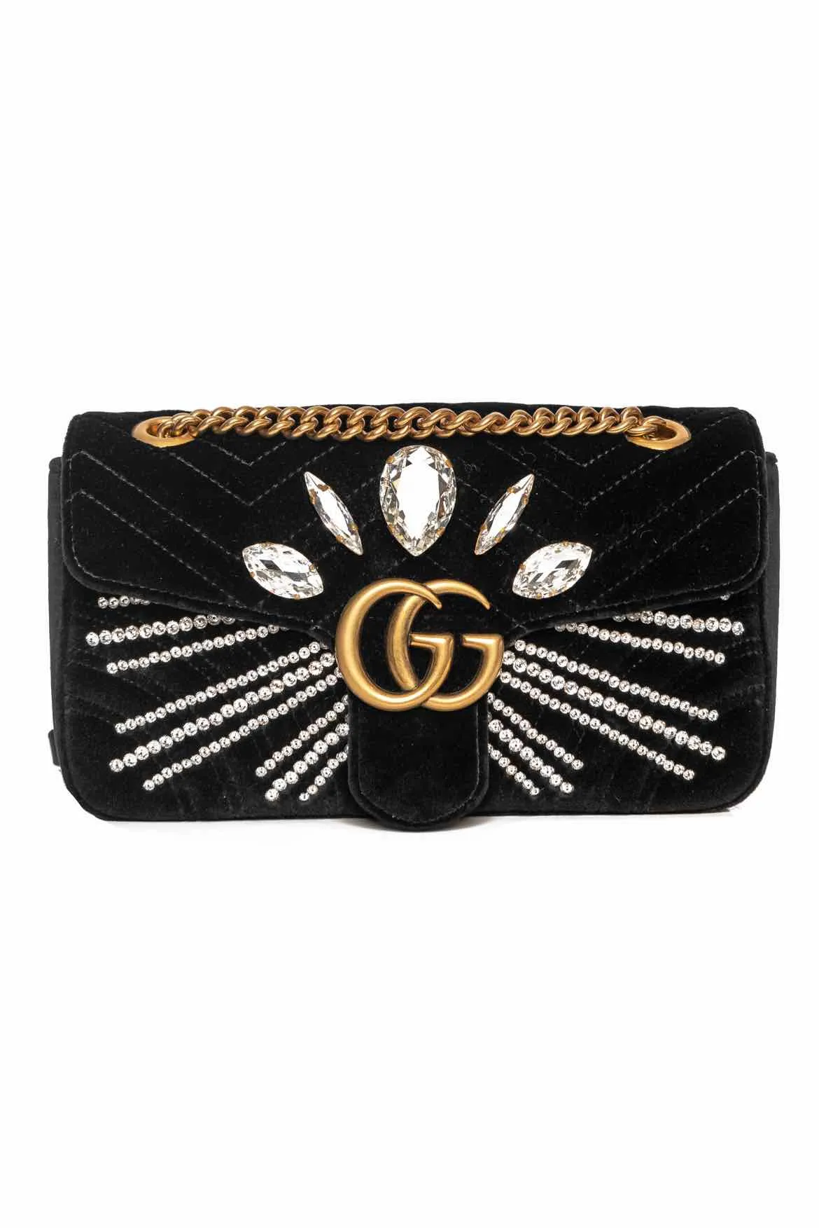 Gucci Marmont Crystal Purse