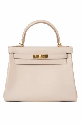 Hermes 2019 Gris Perle Evercolor Retourne Kelly 28 Bag