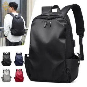 INSTOCK - Nylon backpack men's business laptop bag.