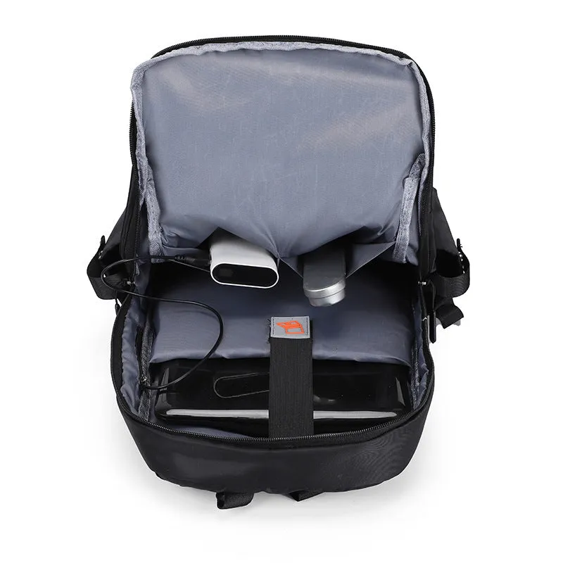 INSTOCK - Nylon backpack men's business laptop bag.