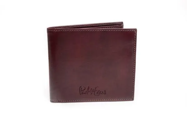 Italian Leather Wallet - Oxblood