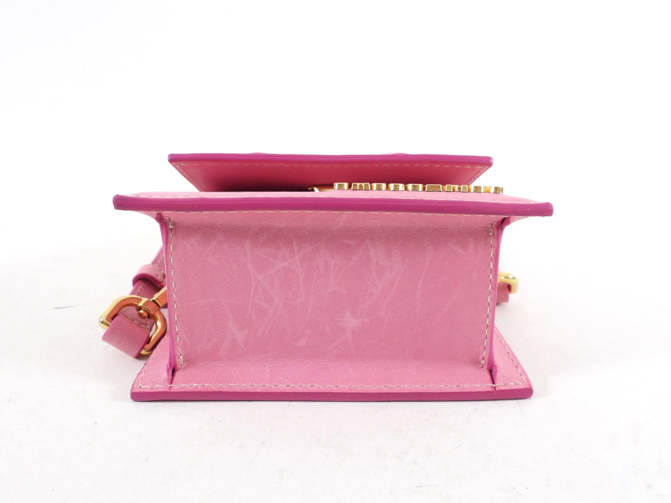 Jacquemus Le Chiquito Mini Pink Micro Bag