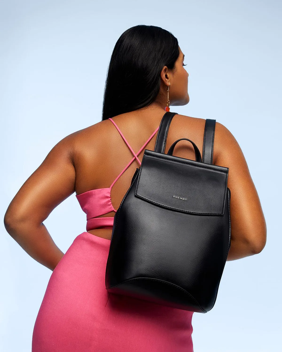 Kim Vegan Leather Backpack | Multiple Colours