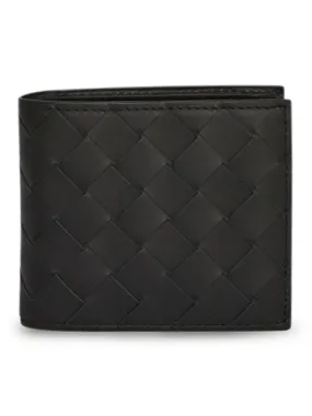 Leather bi-fold wallet