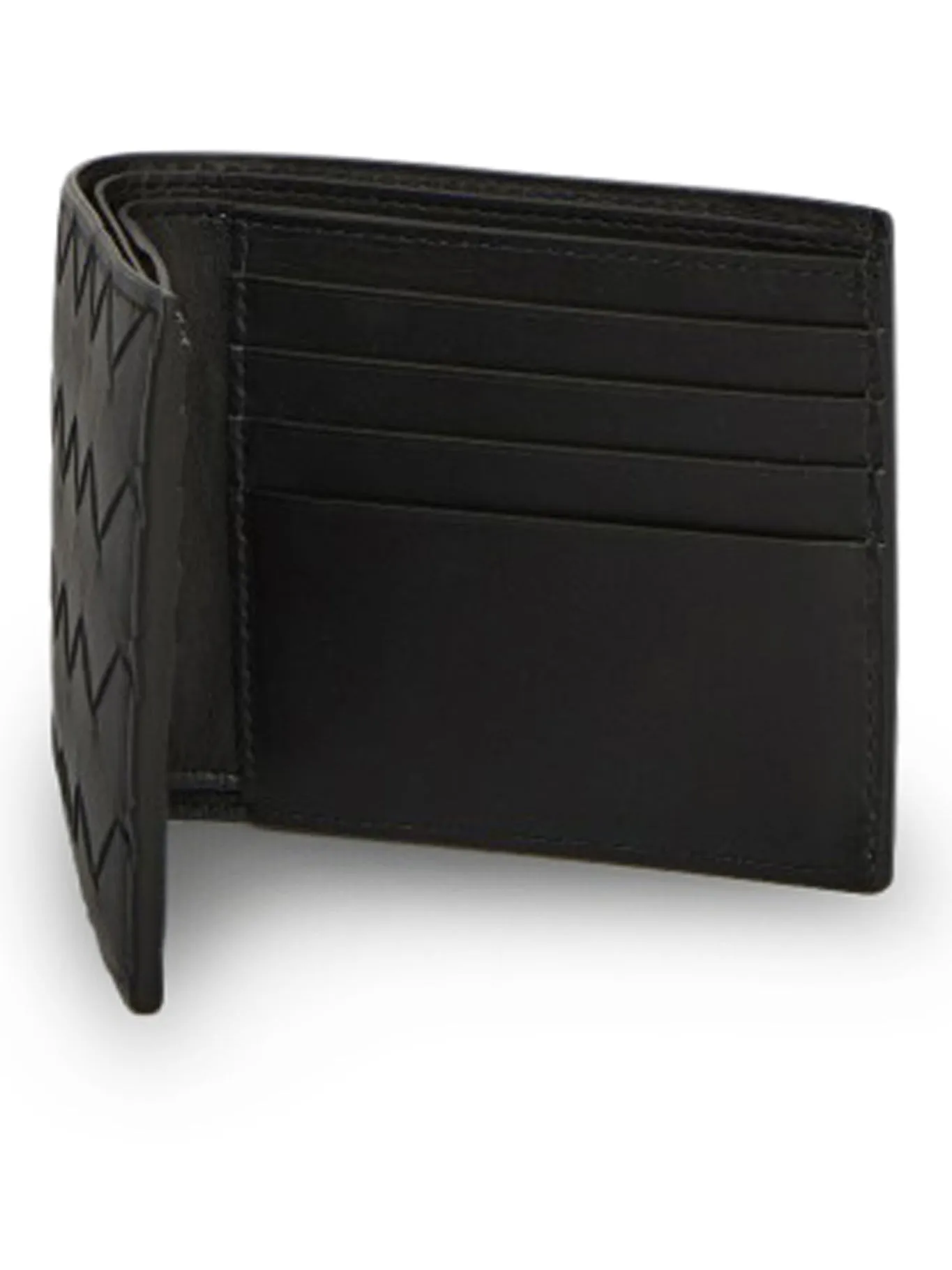 Leather bi-fold wallet