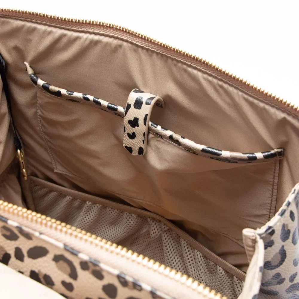 Leopard Classic Diaper Bag II