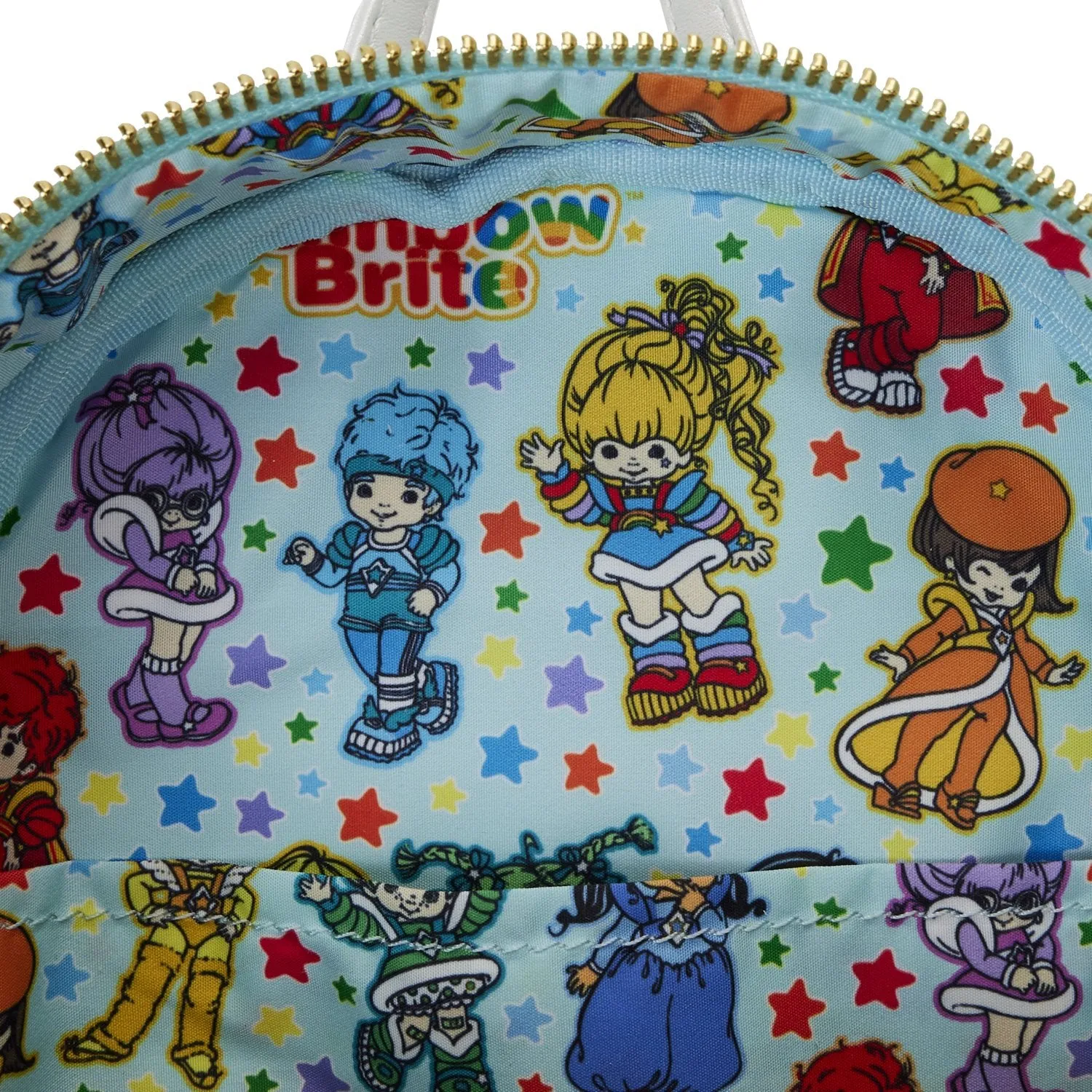 Loungefly Hallmark Rainbow Brite Castle Group Mini Backpack