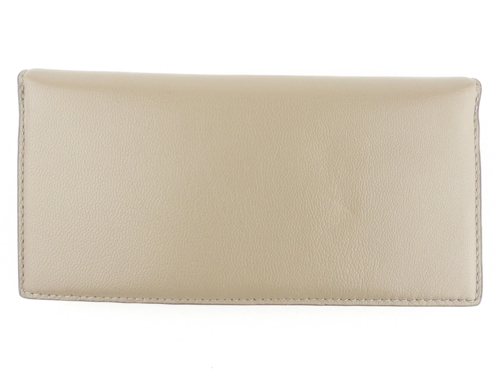 Marc Jacobs Beige Leather The Slim 84 Bifold Long Wallet