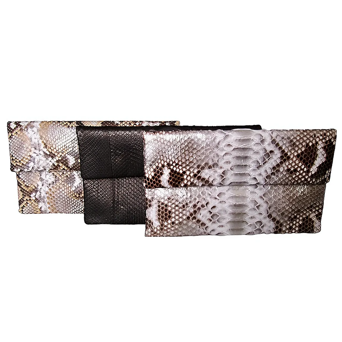 Metallic Silver Clutch Bag