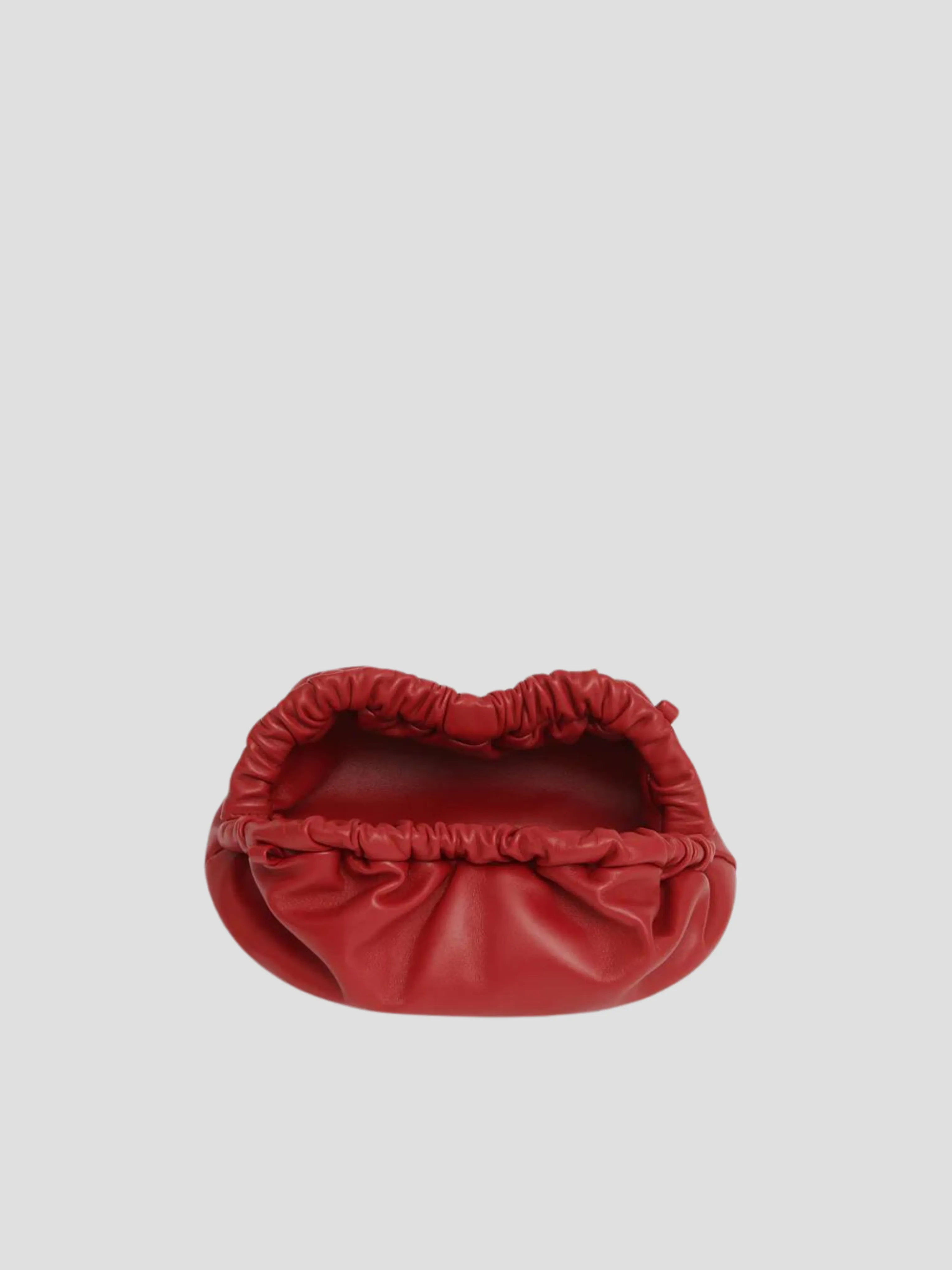 Mini Cloud Clutch in Red