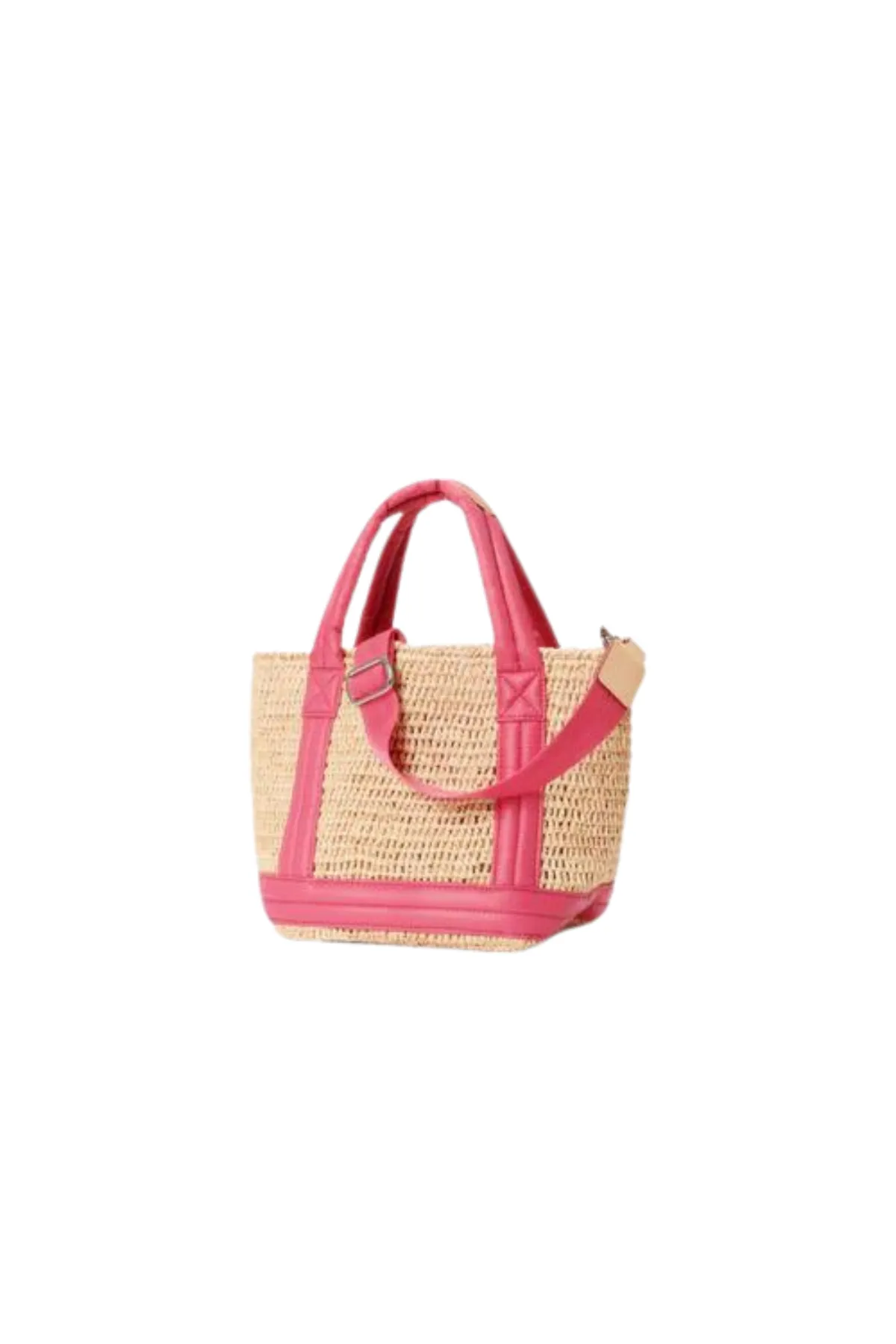 Mini Raffia Tote