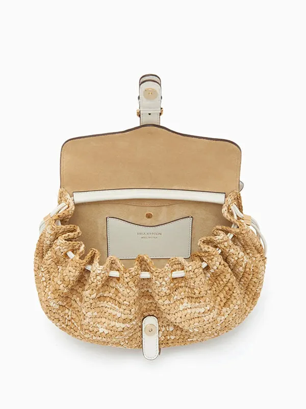 Paloma Ruched Convertible Shoulder Bag