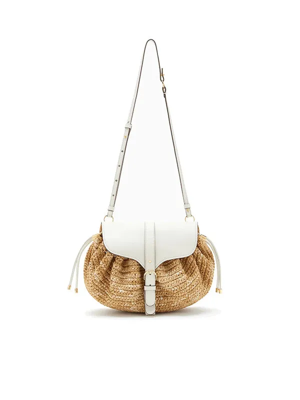 Paloma Ruched Convertible Shoulder Bag