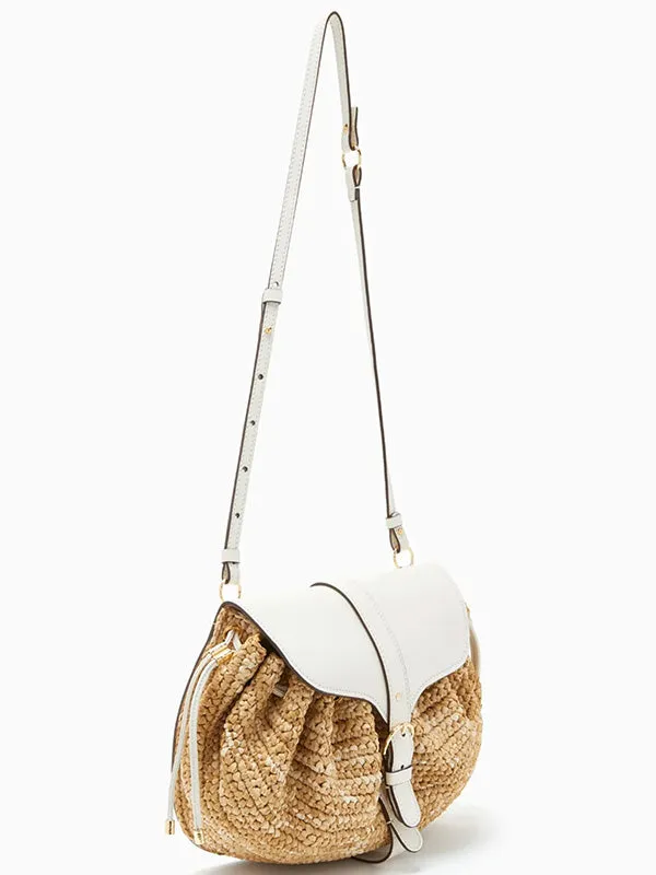 Paloma Ruched Convertible Shoulder Bag