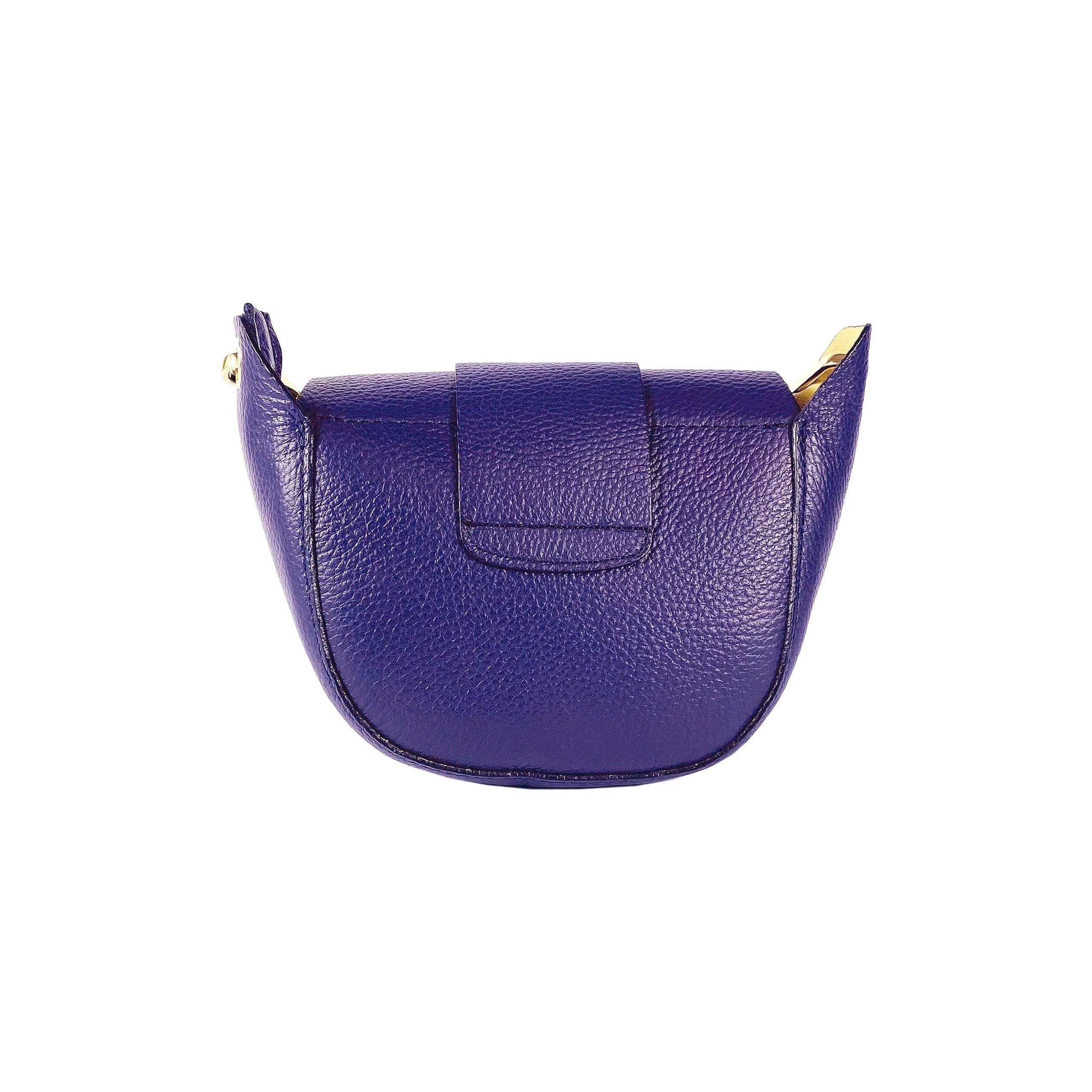 RB1010Y | Women's Shoulder Bag in Genuine Leather | 21 x 17 x 8 cm