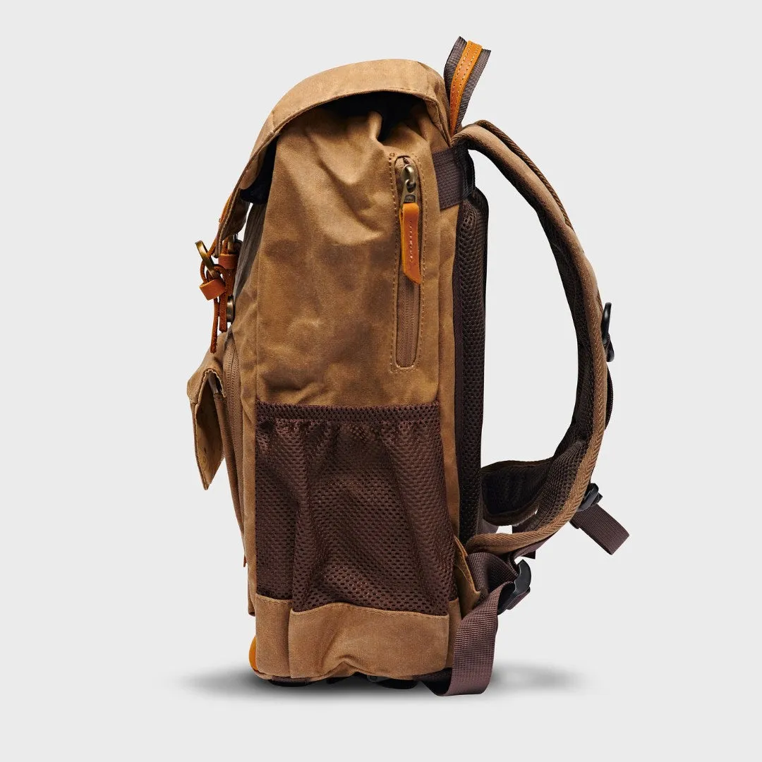 Roe - Waxed Canvas Adventure Backpack