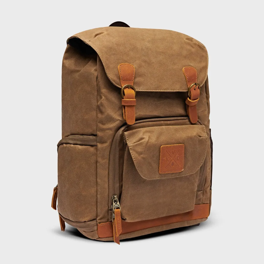 Roe - Waxed Canvas Adventure Backpack