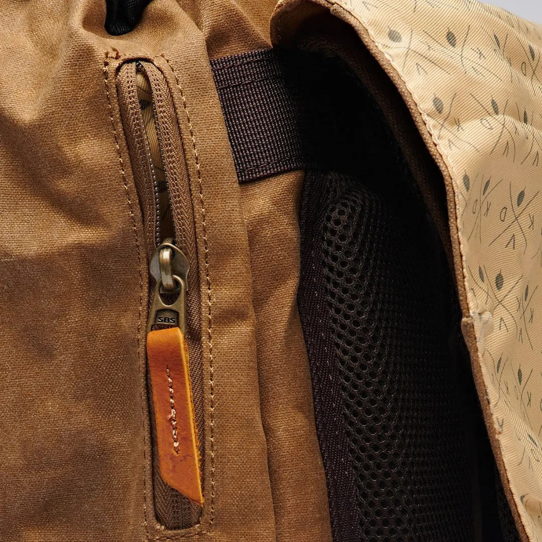 Roe - Waxed Canvas Adventure Backpack