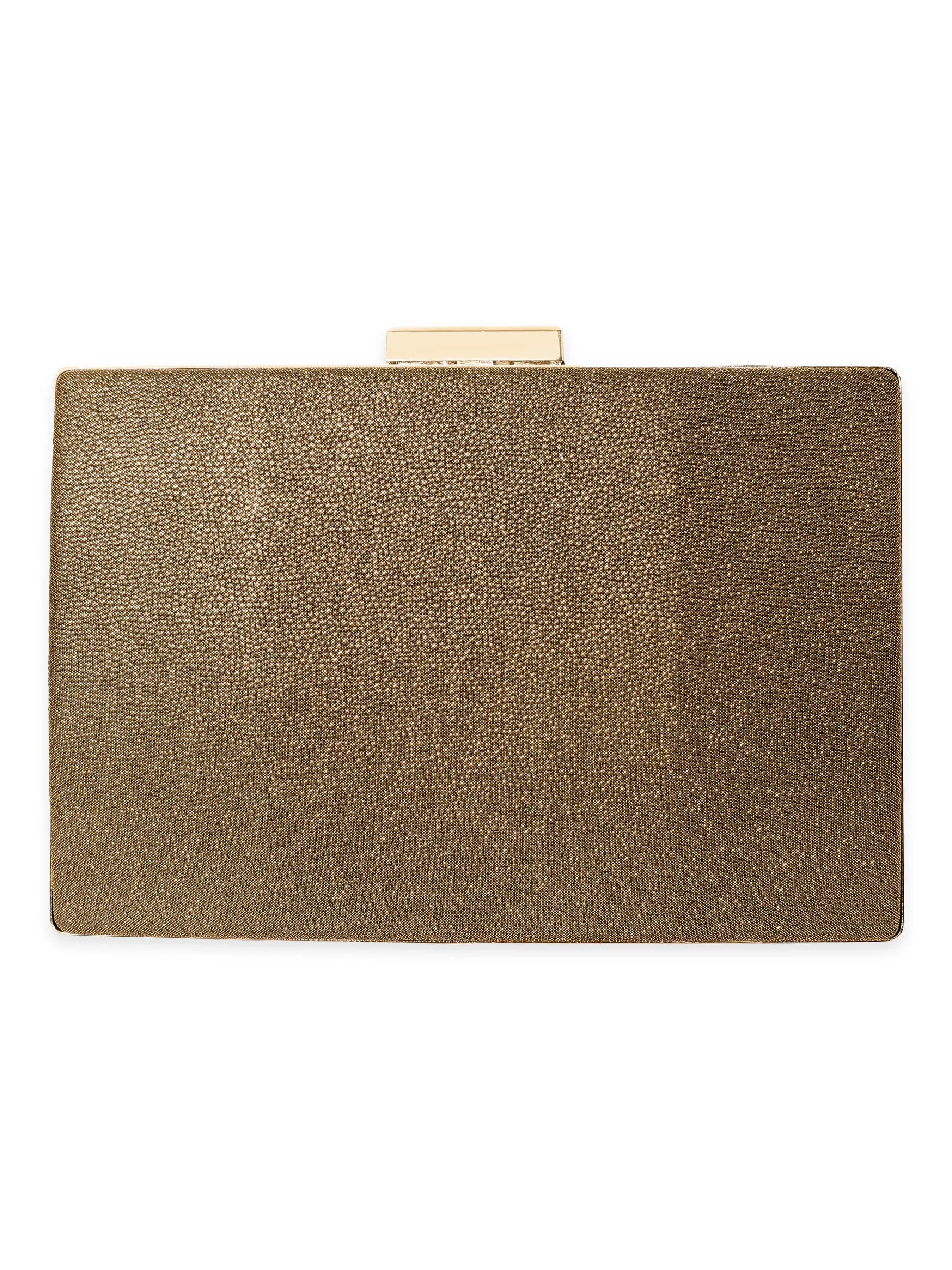 Rubans Gilded Glamour Handcrafted Shimmery Clutch Bag