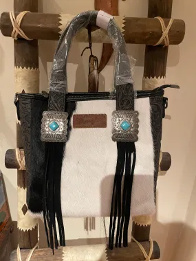 San Pueblo cowhide CROSSBODY BAG