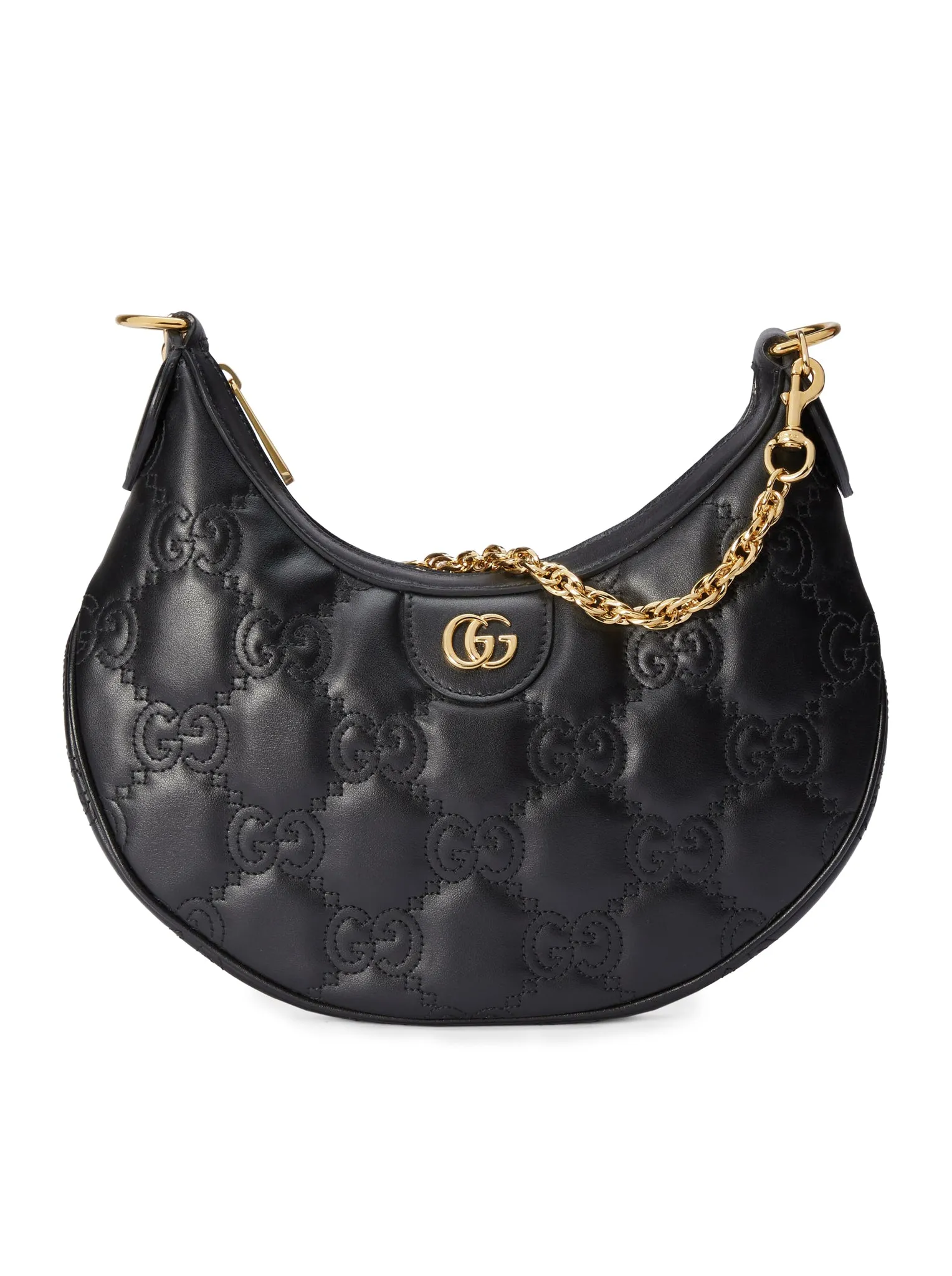 SMALL SIZE SHOULDER BAG IN MATELASS LEATHER WITH GG