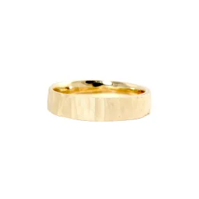 Stick Band in 14k Gold by Rebecca Overmann