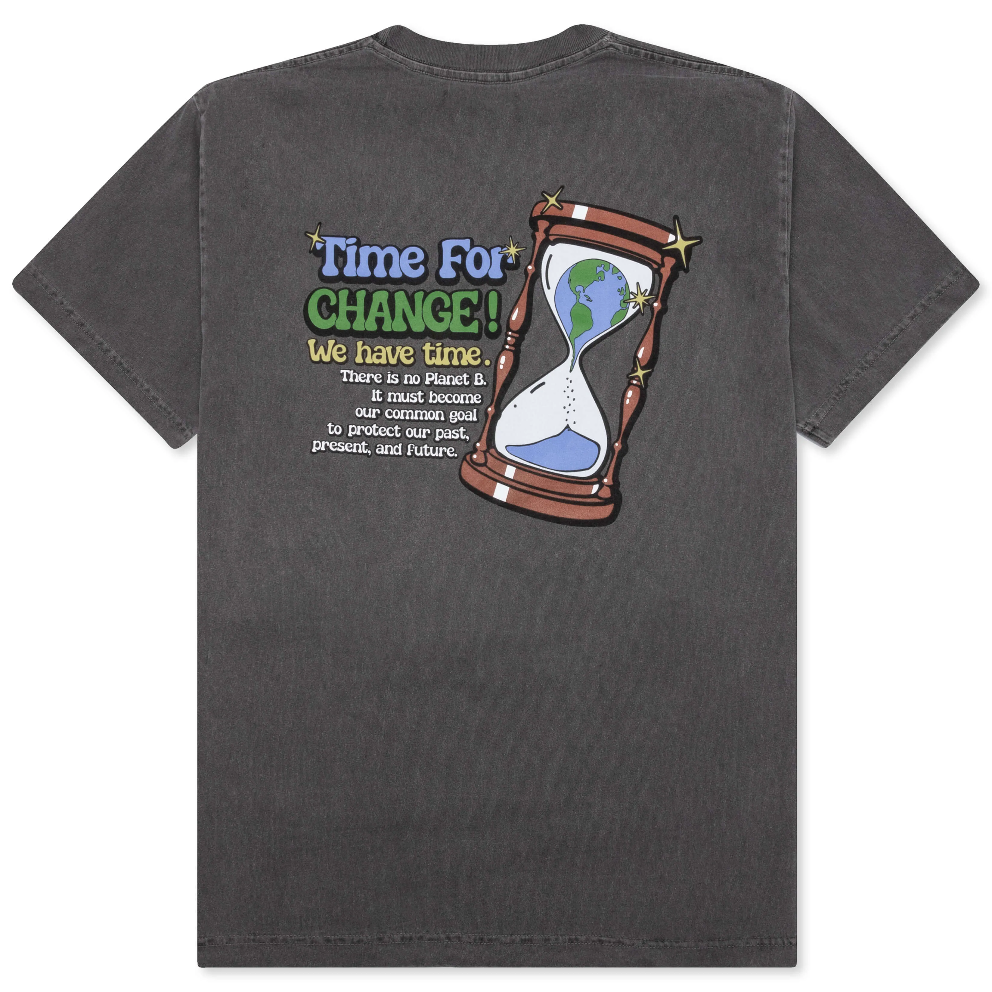 Time for Change Tee - Pigment Black