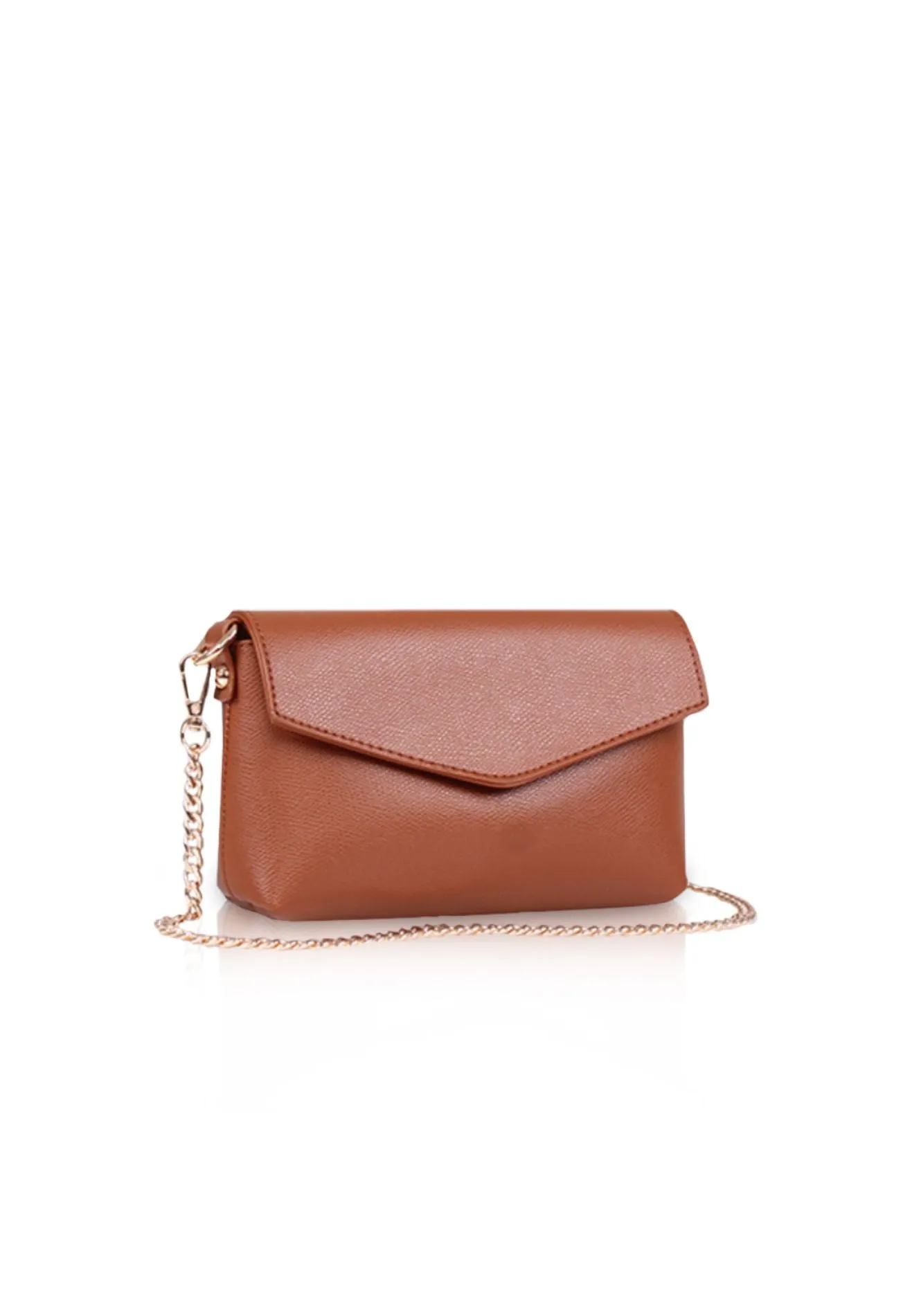 VOIR ANNA Envelope Flap Chain Sling Bag