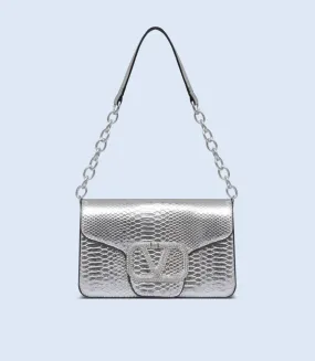 WB2688-SILVER-Women Trendy Bag