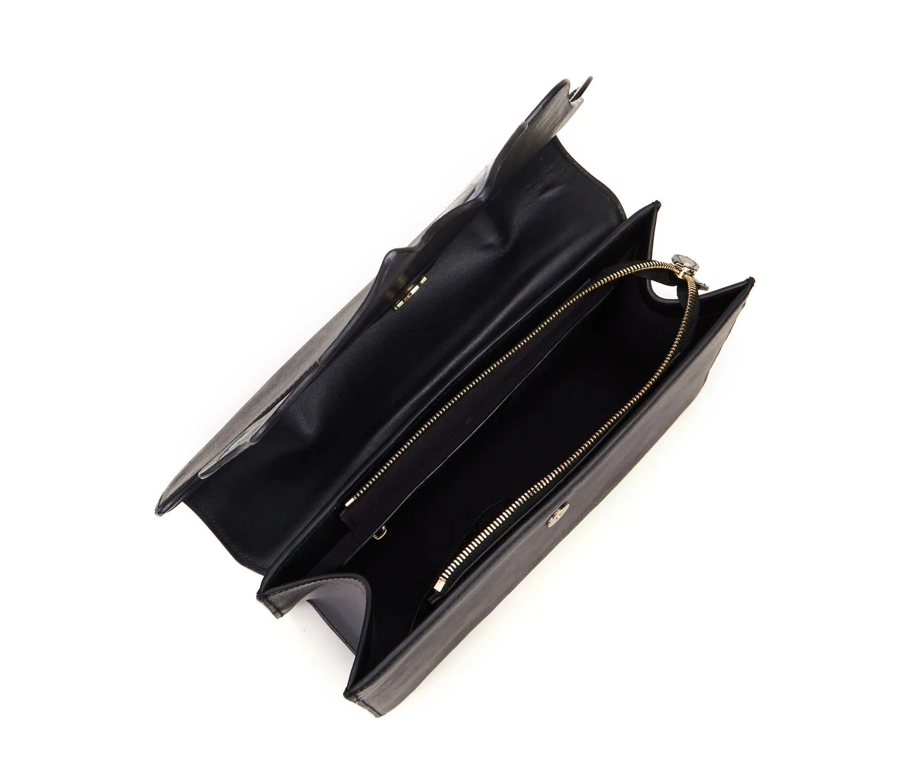 Wings Black Shoulder Bag